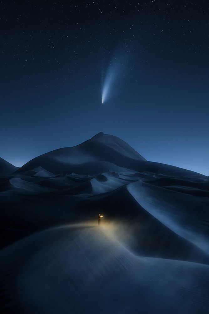 The Night The Comet Came art print by Yanming Zao for $57.95 CAD