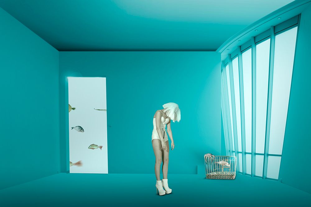 Caging art print by Christine von Diepenbroek for $57.95 CAD