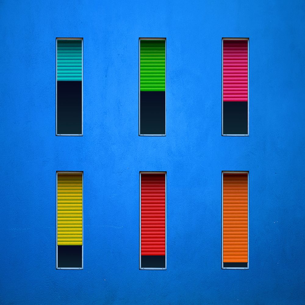 Colorful Windows art print by Alfonso Novillo for $57.95 CAD