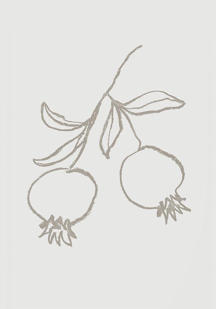 Pomegranate Green art print by 1x Studio for $57.95 CAD