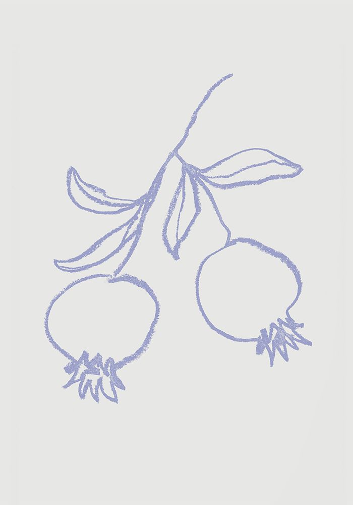 Pomegranate Lilac art print by 1x Studio for $57.95 CAD