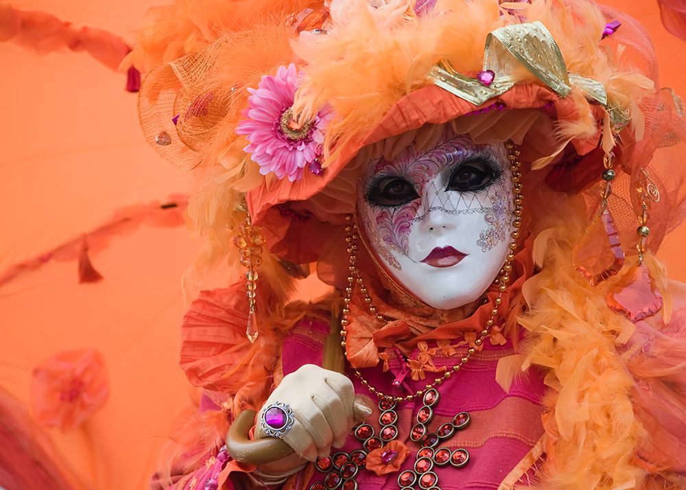 Carnival In Orange art print by Stefan Nielsen for $57.95 CAD