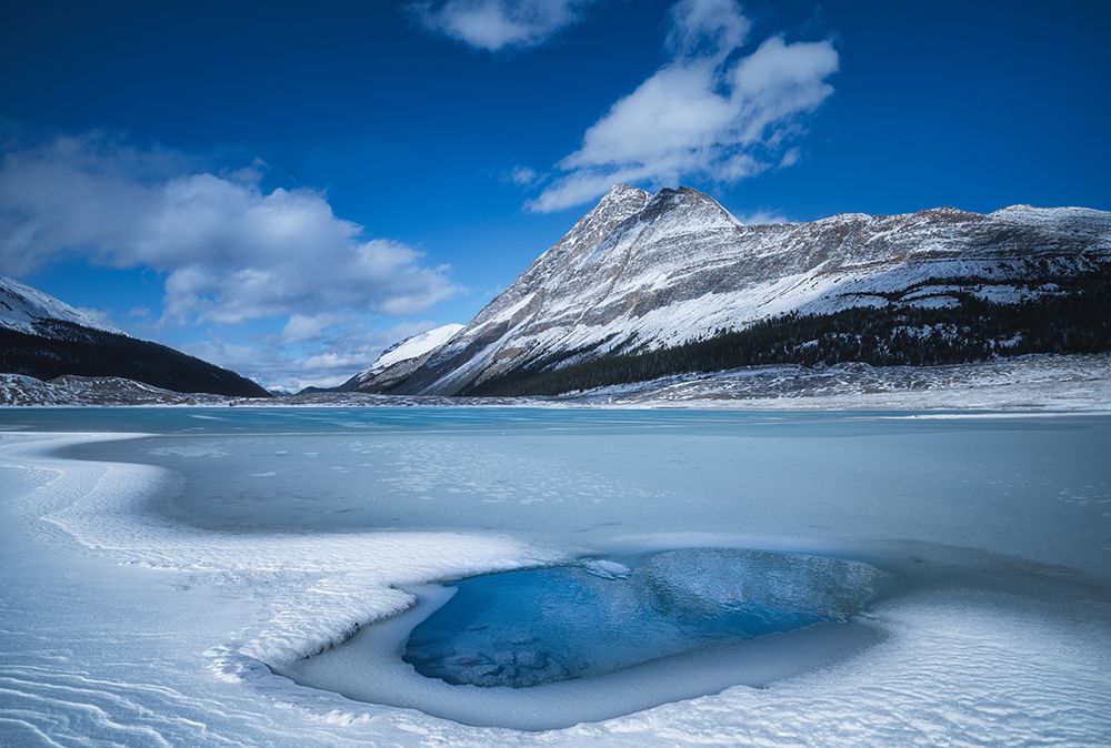 Ice Lake Time art print by Yongnan Li for $57.95 CAD