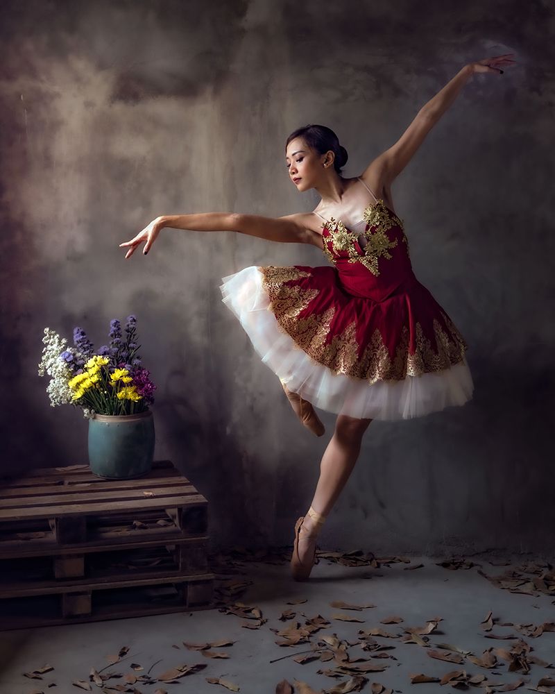 Ballerina art print by Fira Mikael for $57.95 CAD