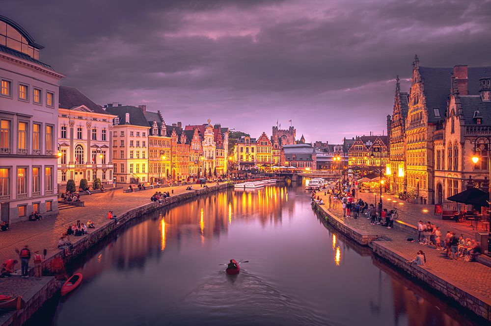 Ghent art print by Marc Huybrighs for $57.95 CAD