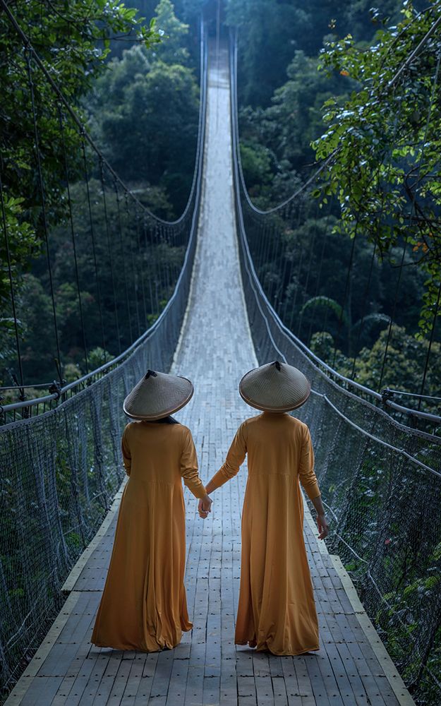 The Bridge art print by Fira Mikael for $57.95 CAD