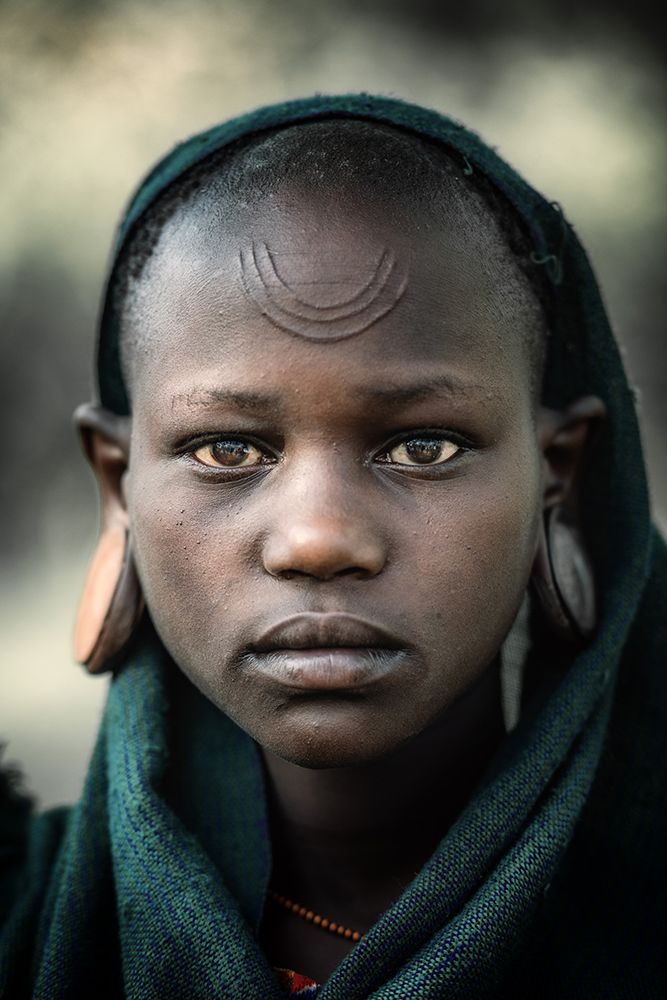Girl Of The Suri art print by Trevor Cole for $57.95 CAD