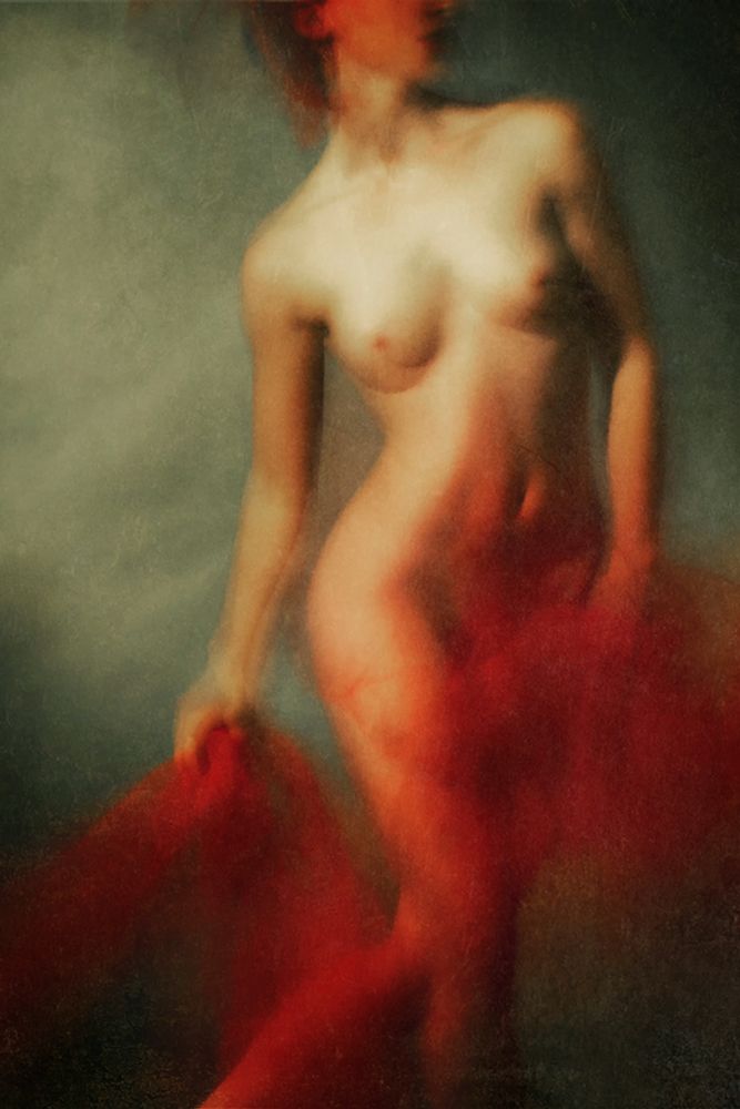 Red I art print by miriana for $57.95 CAD