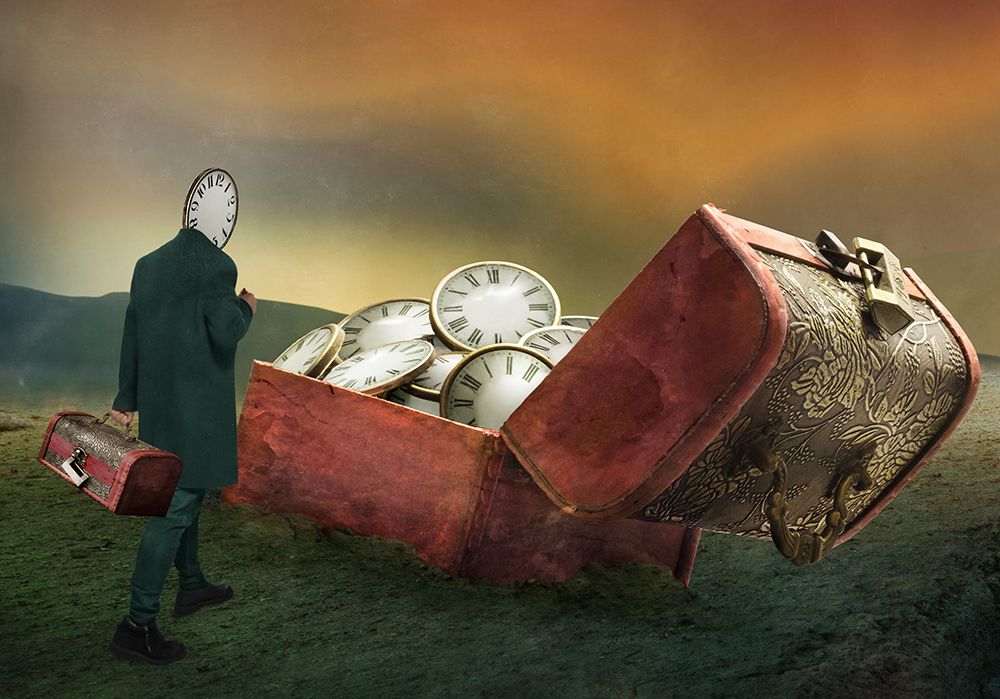 Time is precious. art print by XibiaoHuang for $57.95 CAD