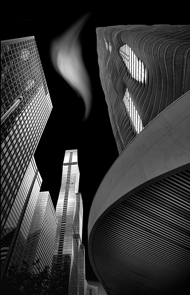 Downtown Chicago art print by Catherine W. for $57.95 CAD