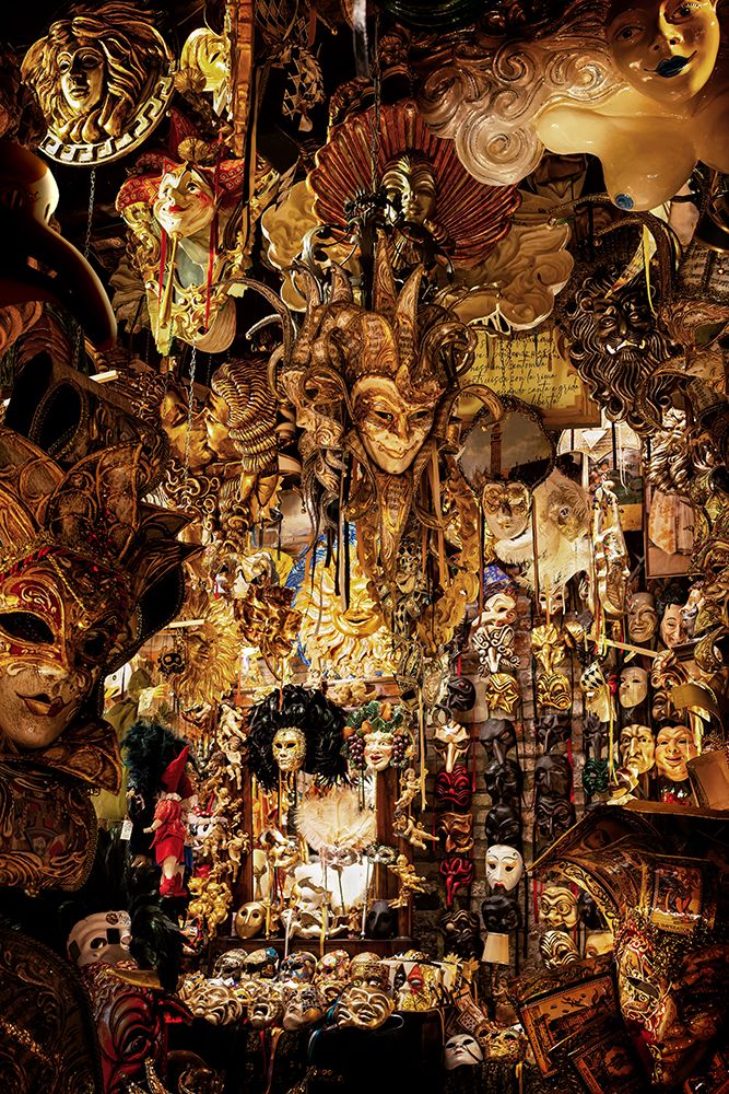 Masquerade art print by Matthias Bergolth for $57.95 CAD