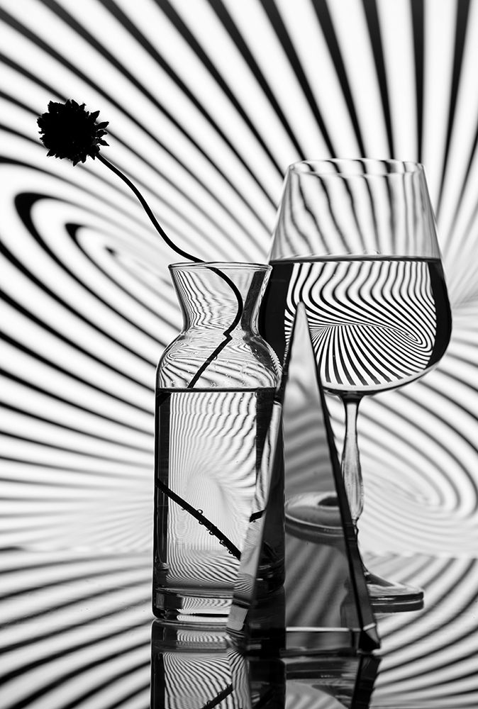 Glass And Lines art print by Larisa Usmanova for $57.95 CAD