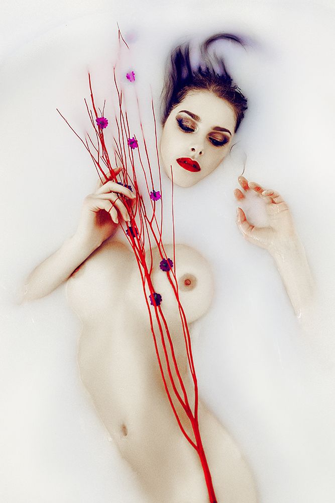 Milk And Blood art print by Ruslan Bolgov (Axe) for $57.95 CAD