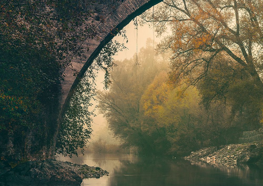 Mystic River art print by Dora Artemiadi for $57.95 CAD