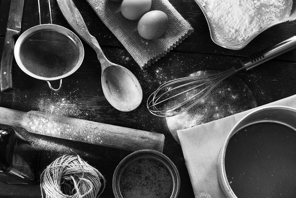A Set Of Old Kitchen Items art print by Andre Solovie for $57.95 CAD