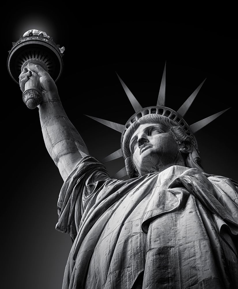 Statue Of Liberty art print by Helena Garcia for $57.95 CAD
