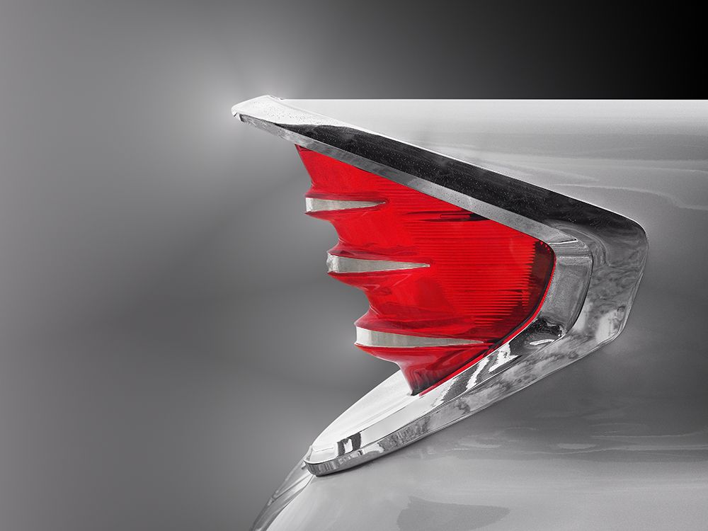 Us Classic Car 1960 Fire Flite Tail Fin Abstract art print by Beate Gube for $57.95 CAD