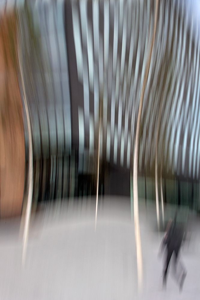 City blur art print by Simon Pearce for $57.95 CAD