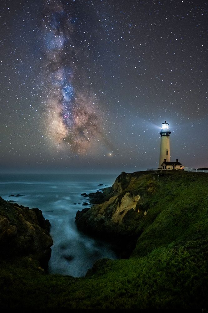 Lighting Up The Milky Way art print by Sophia Li for $57.95 CAD