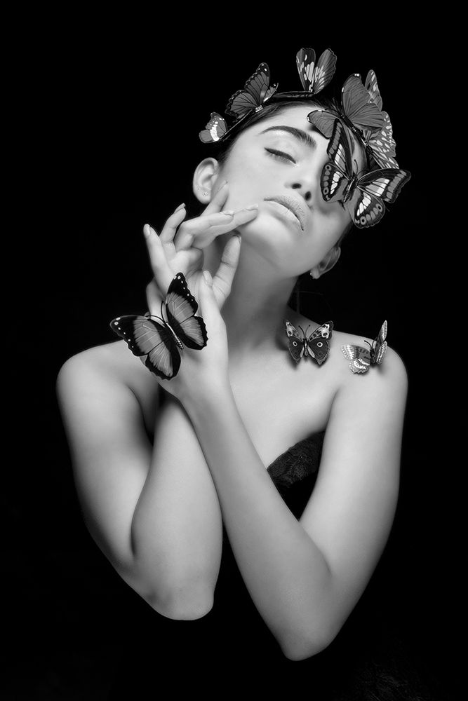 PASSION OF ELEGANCE IN MONOCHROME art print by Joyraj Samanta for $57.95 CAD