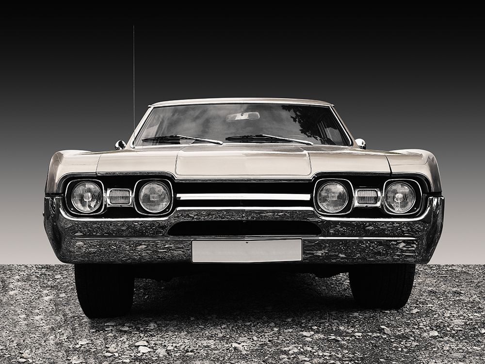 Us Classic Car 1967 Cutlass Supreme Sports Coupe art print by Beate Gube for $57.95 CAD
