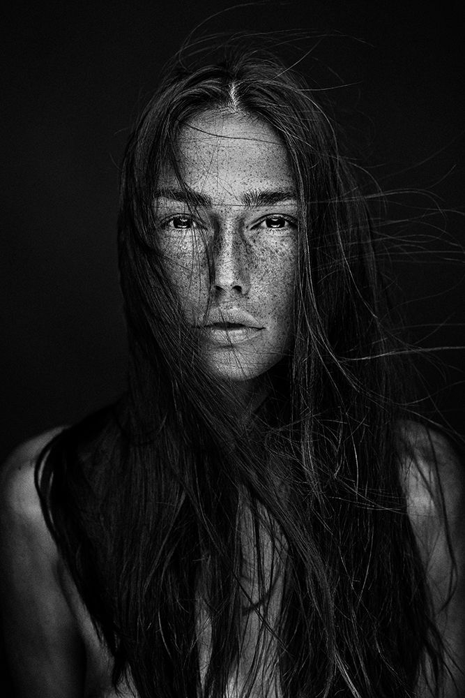 Freckles beauty art print by Martin Krystynek Mqep for $57.95 CAD