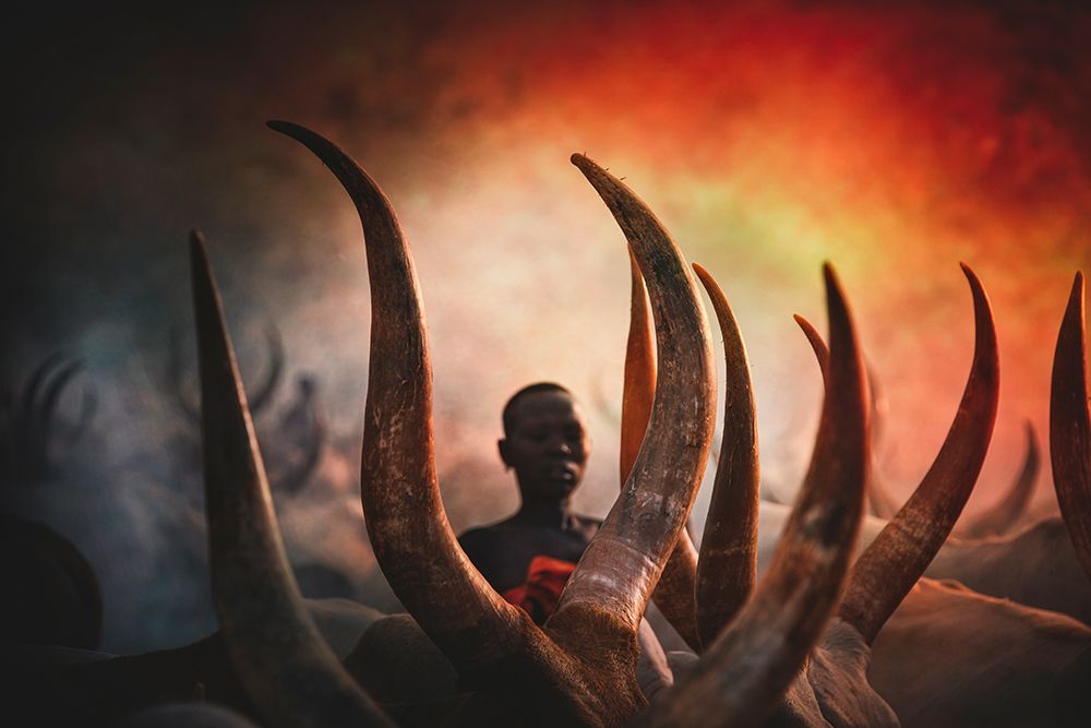 Mundari Tribe art print by Svetlin Yosifov for $57.95 CAD