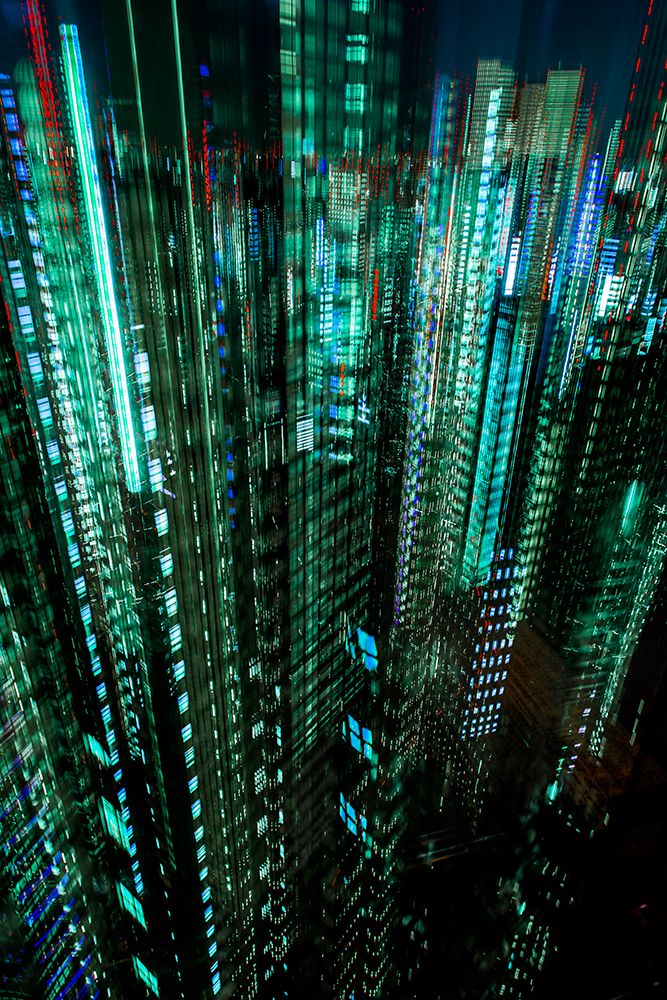 tokyo layers art print by Sasaki Makoto for $57.95 CAD