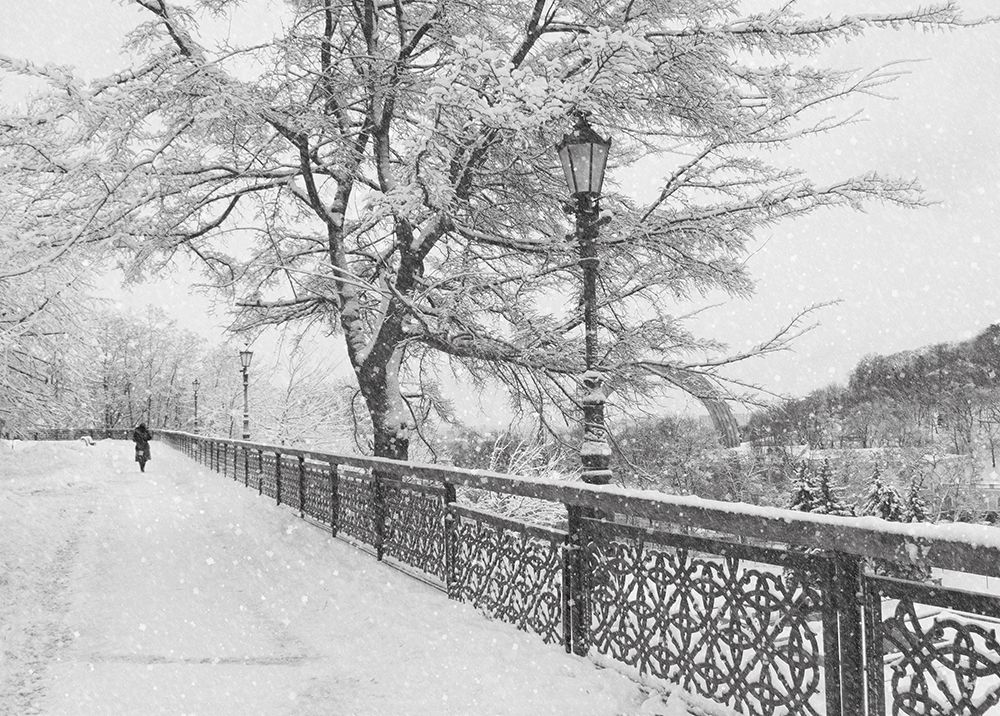 Winter in Kiev art print by Alexander Kiyashko for $57.95 CAD
