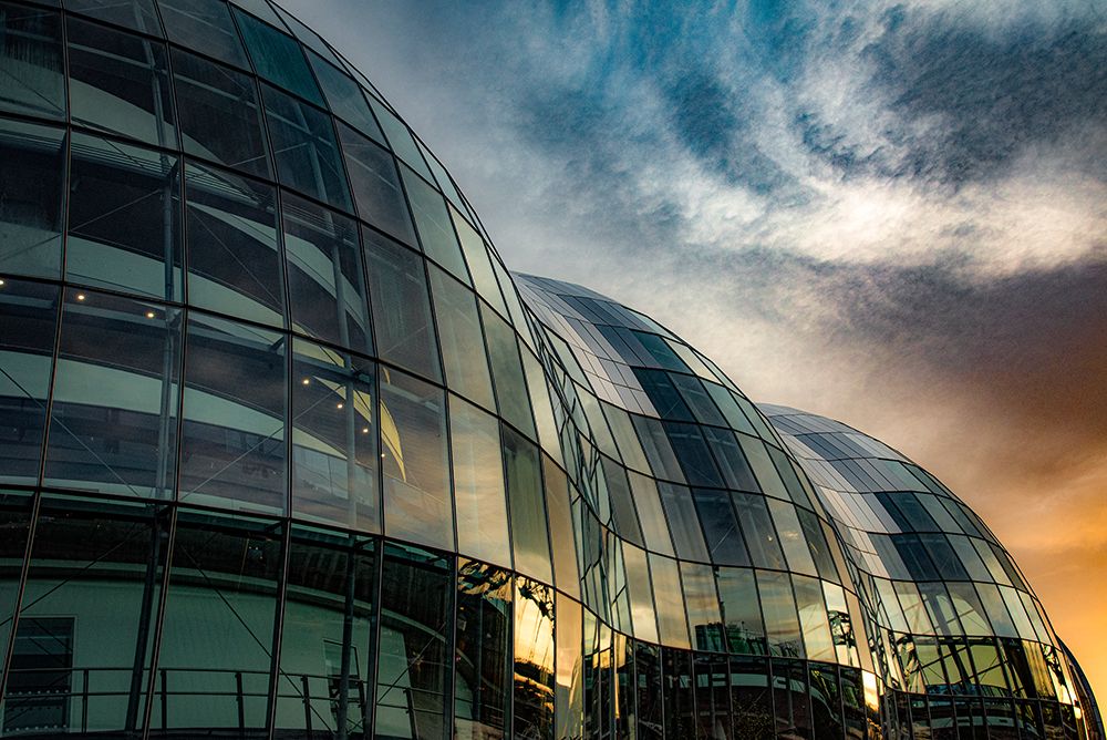 Twilight Domes art print by Linda Wride for $57.95 CAD