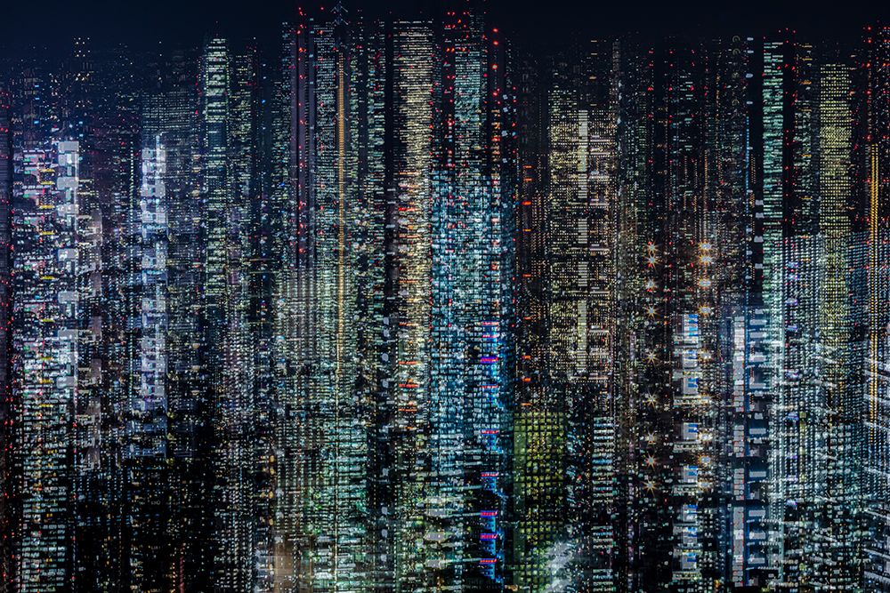 tokyo layers art print by Sasaki Makoto for $57.95 CAD
