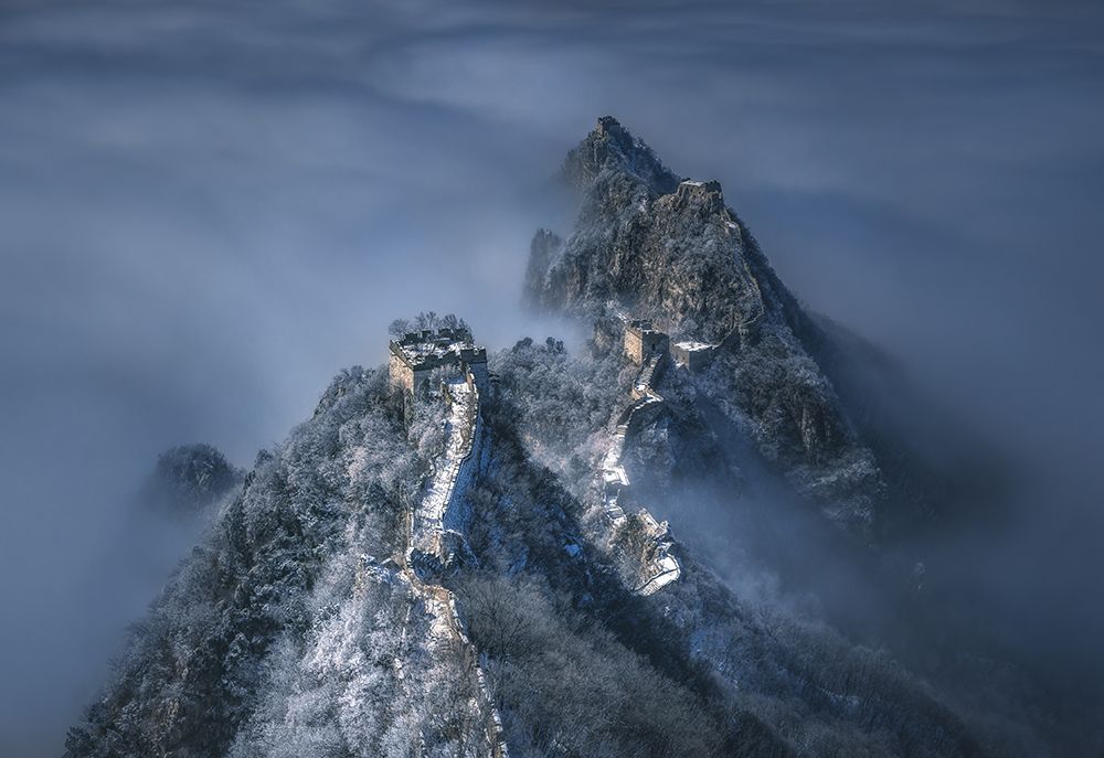 The Great Wall On The Cloud art print by Yuan Cui for $57.95 CAD