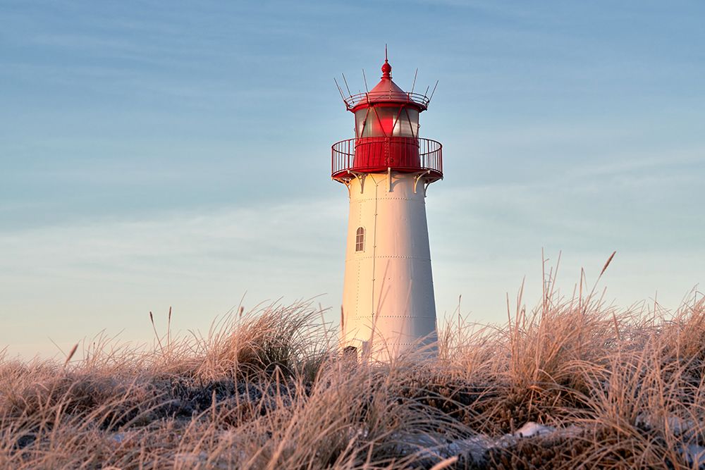 Lighthouse On Winter Morning art print by Bodo Balzer for $57.95 CAD