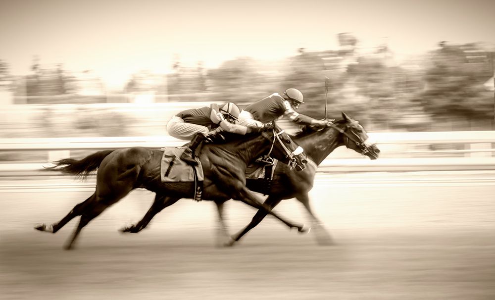 Racing art print by Little7 for $57.95 CAD