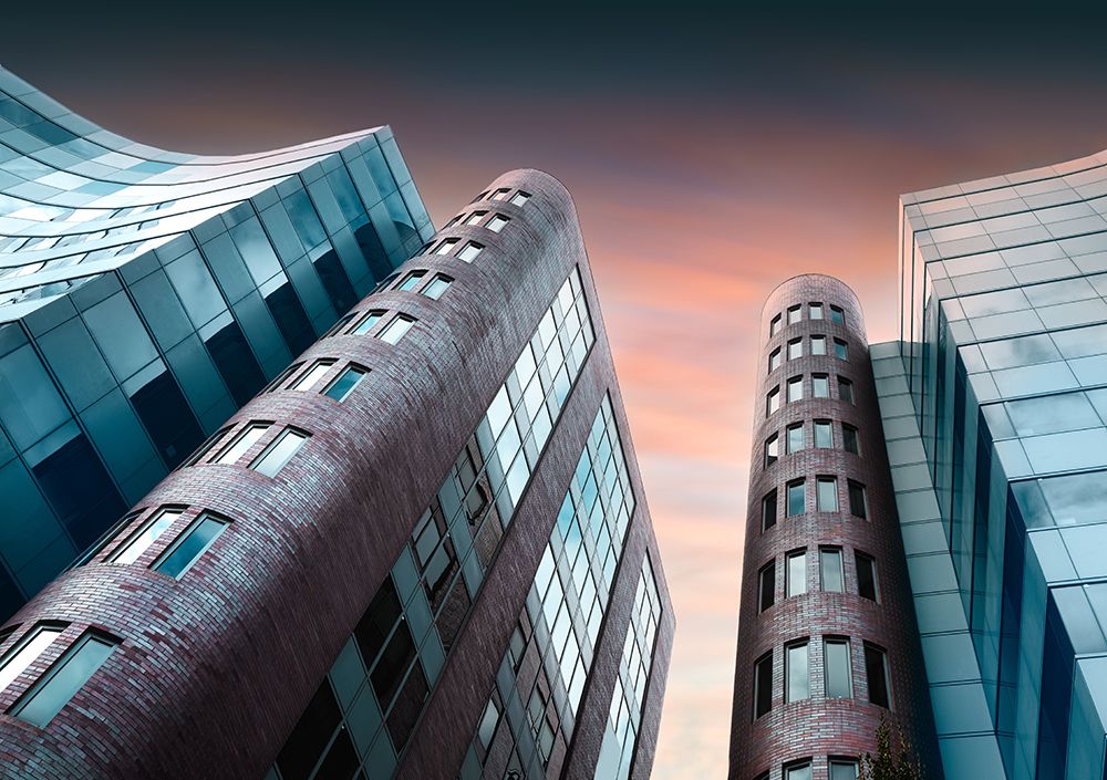 Office Building art print by Catherine W. for $57.95 CAD