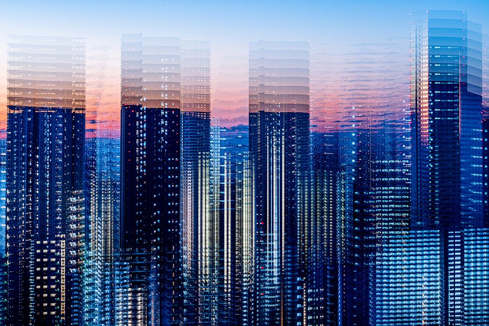Tokyo Layers art print by Sasaki Makoto for $57.95 CAD