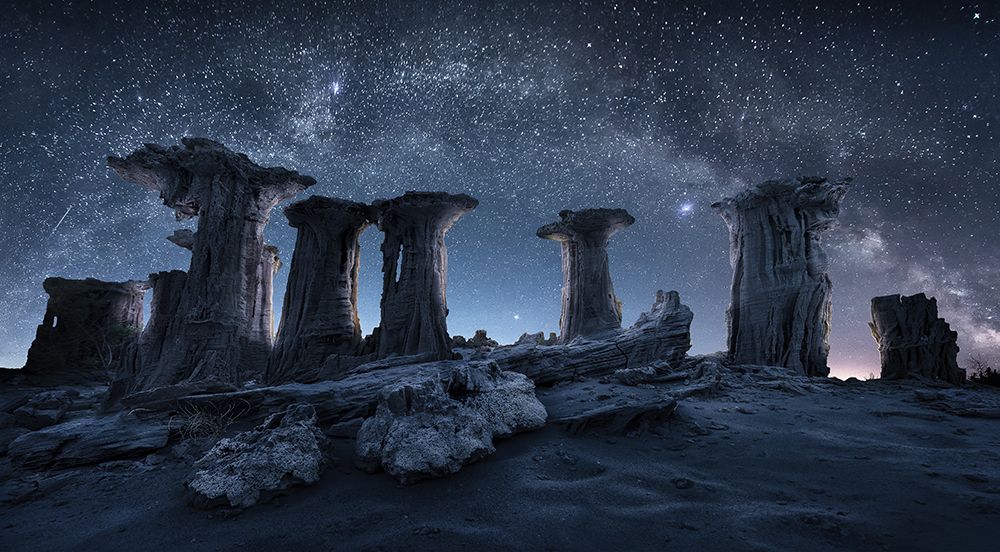 Primival Arch and Columns art print by Simon Xu for $57.95 CAD