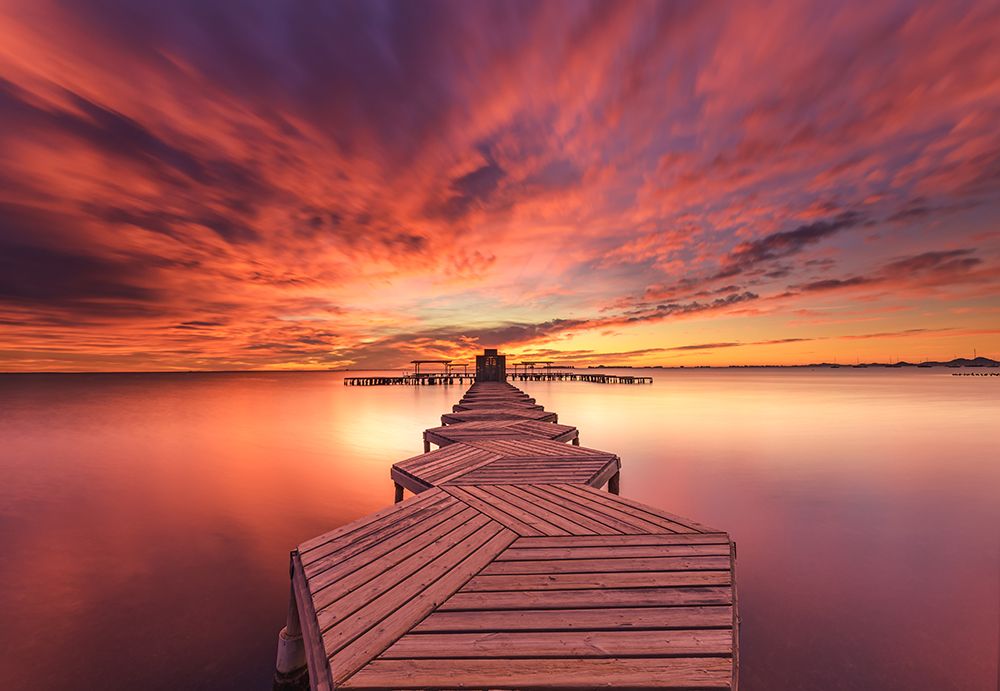 Sunrise At The Spa art print by Jose Antonio Trivino for $57.95 CAD