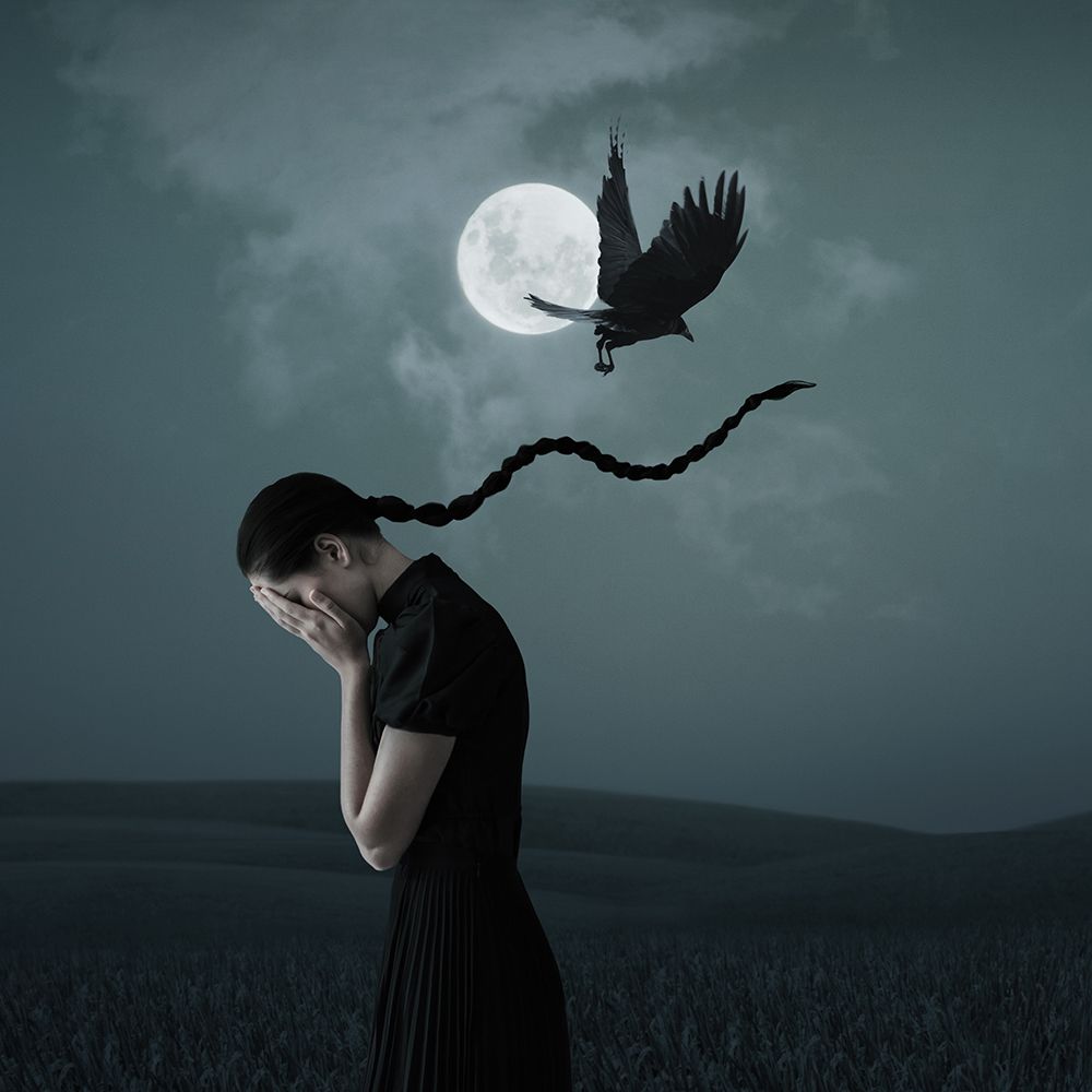 When I Miss You art print by Hardibudi for $57.95 CAD