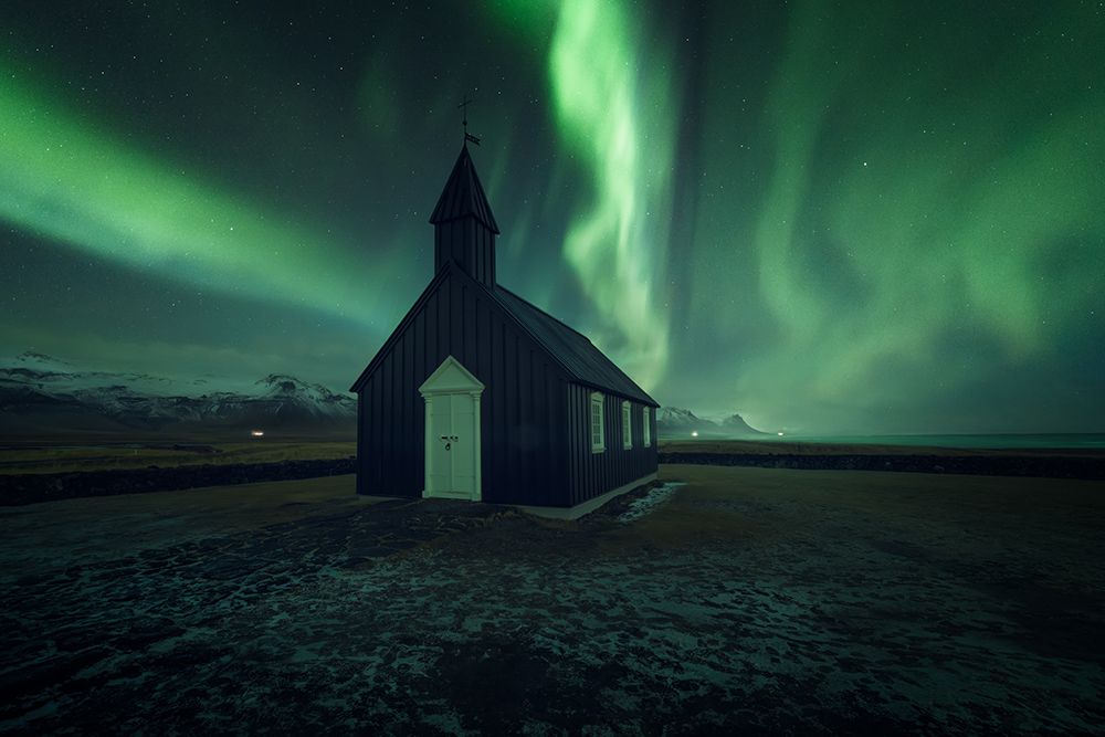 The black Church art print by David Martin Castan for $57.95 CAD