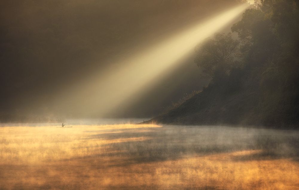 Lonely under the dawn art print by Nguyen Tan Tuan for $57.95 CAD
