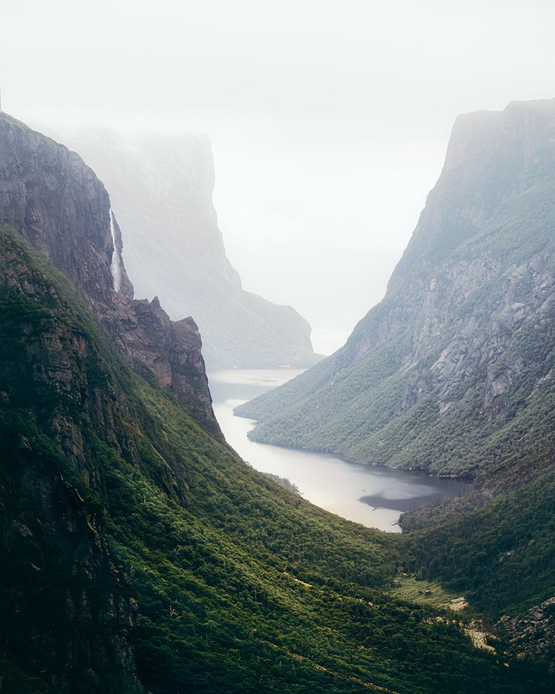 Newfoundland Fjord art print by David Fazaeli for $57.95 CAD
