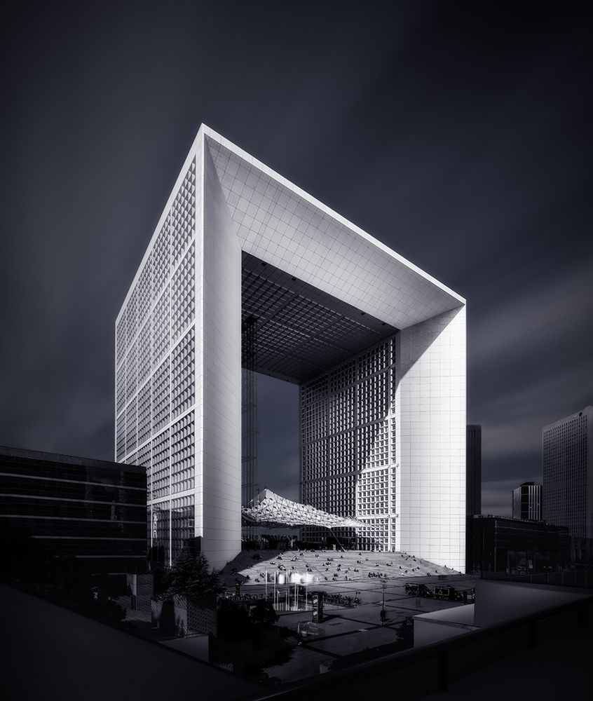 La Grande Arche Ii art print by Ute Scherhag for $57.95 CAD