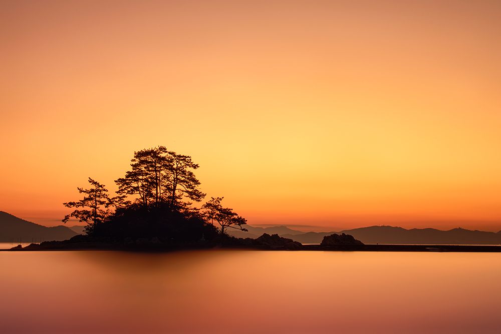Lonely island art print by Tiger Seo for $57.95 CAD