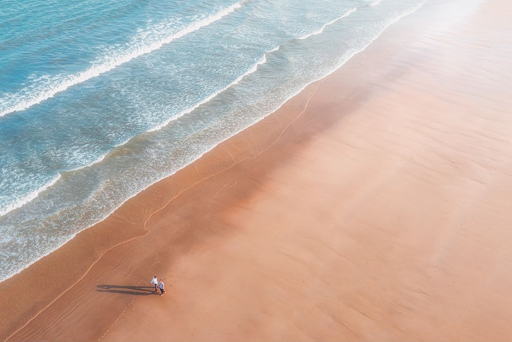 Walk By The Sea art print by Ashen for $57.95 CAD