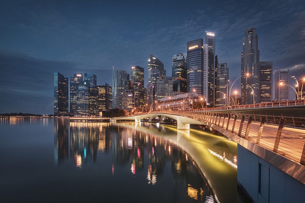 Singapore Views art print by Juan Romero Salamanca for $57.95 CAD