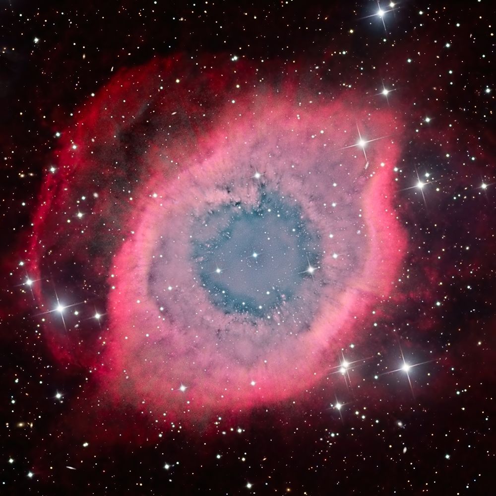 The Helix Nebula art print by Vikas Chander for $57.95 CAD