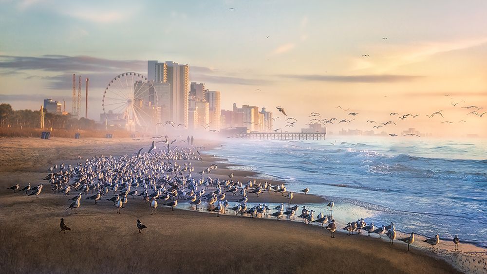 Good Morning art print by Jianping Yang for $57.95 CAD