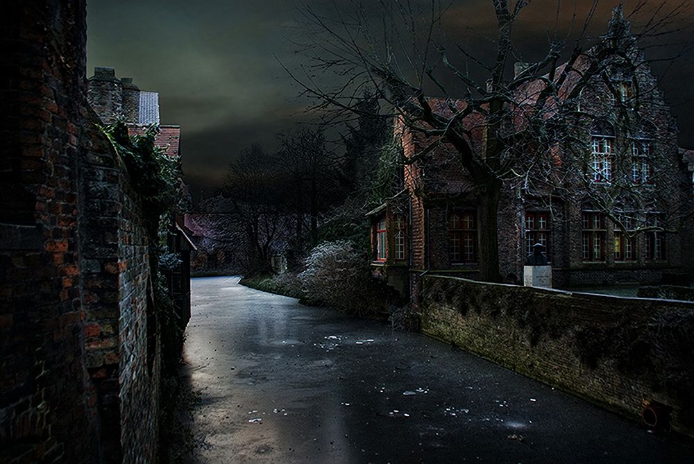 The icy corner art print by Piet Flour for $57.95 CAD