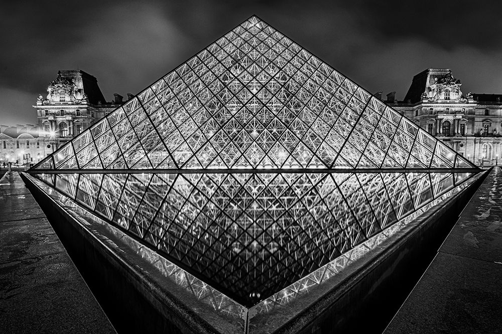 Luovre Paris art print by Kobi Benmoshe for $57.95 CAD